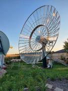  OK1DFC 8 m offset dish 